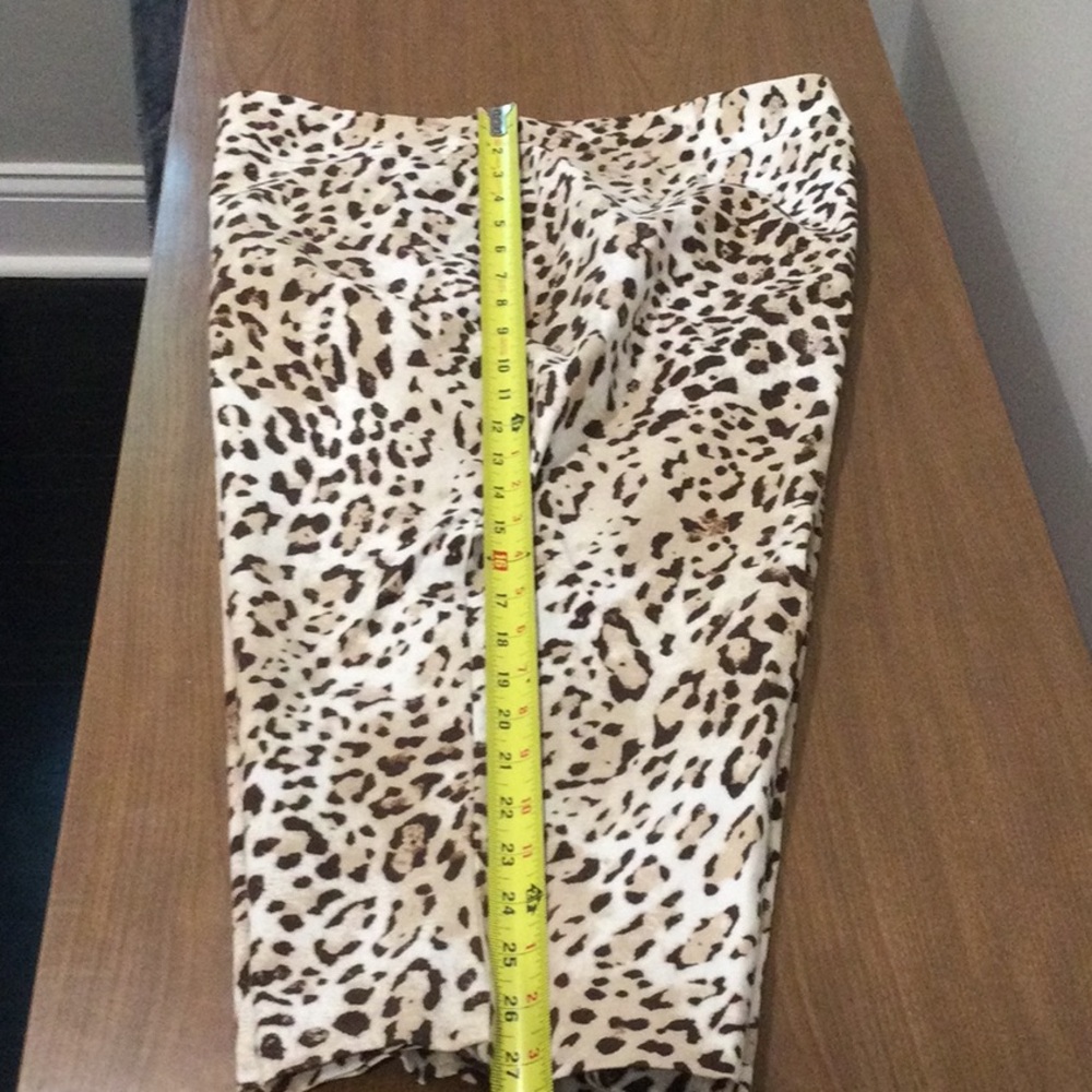 Chico’s Leopard Print Skirt